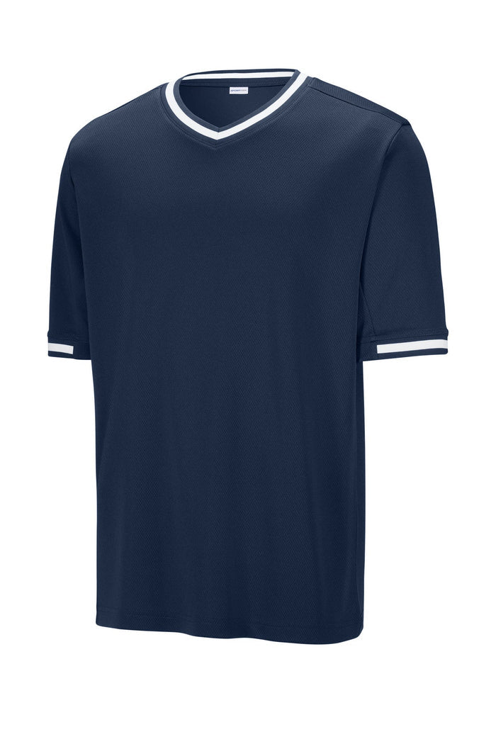 Sport-Tek ST221 Tough Mesh V-Neck Baseball Jersey