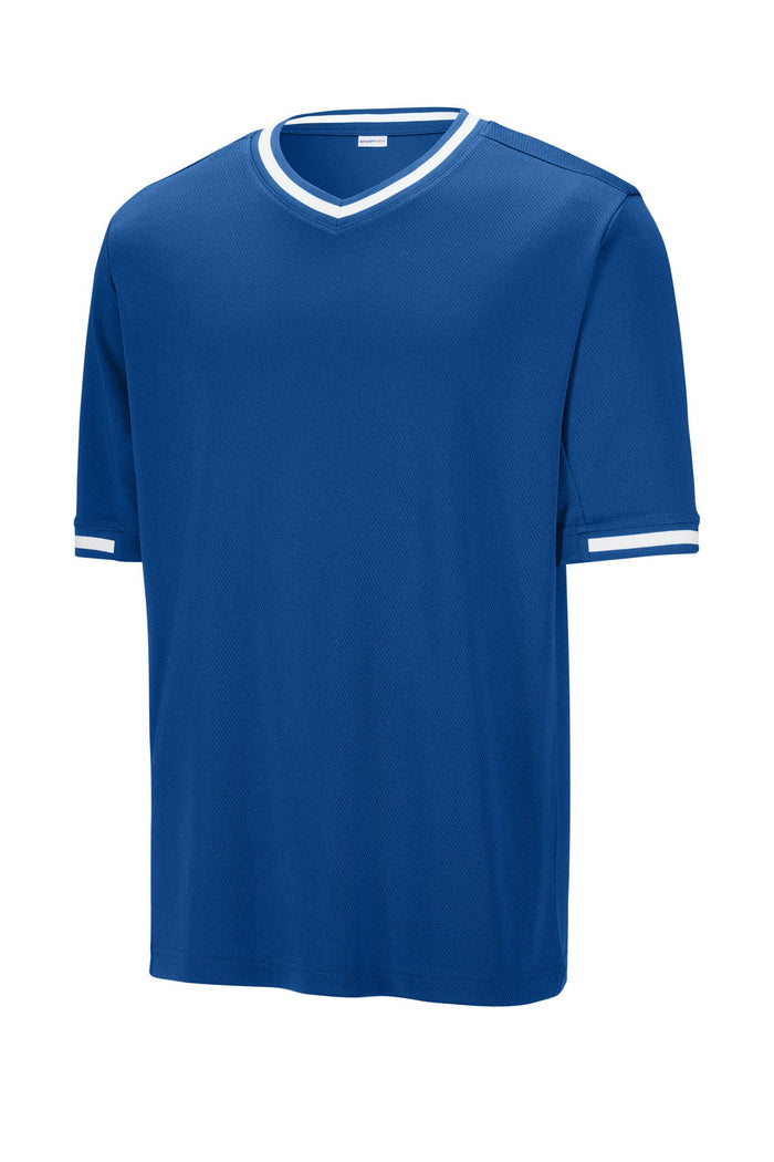 Sport-Tek ST221 Tough Mesh V-Neck Baseball Jersey