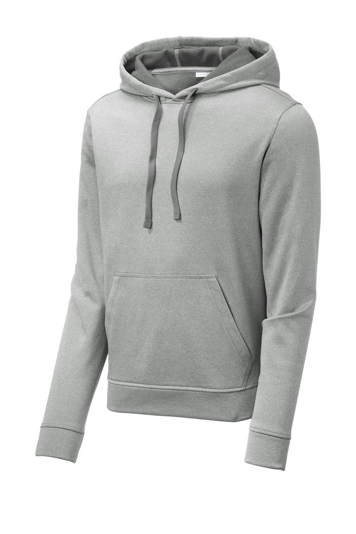 Sport-Tek ST264 PosiCharge  Sport-Wick  Heather Fleece Hooded Pullover