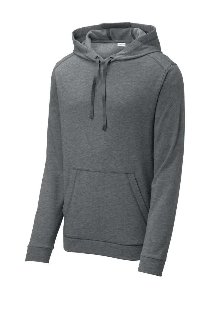 Sport-Tek ST296 PosiCharge  Tri-Blend Wicking Fleece Hooded Pullover