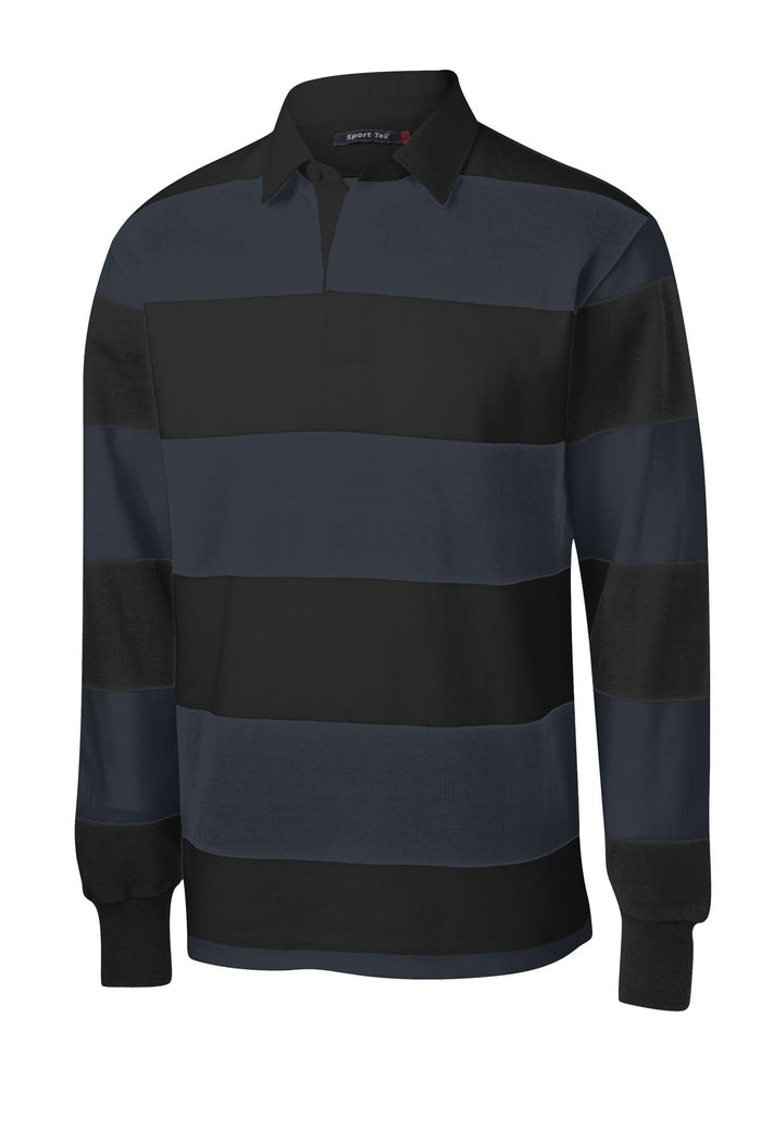 Sport-Tek ST301 Classic Long Sleeve Rugby Polo