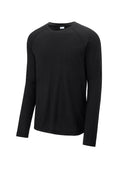 Sport-Tek ST400LS PosiCharge  Long Sleeve Tri-Blend Wicking Raglan Tee