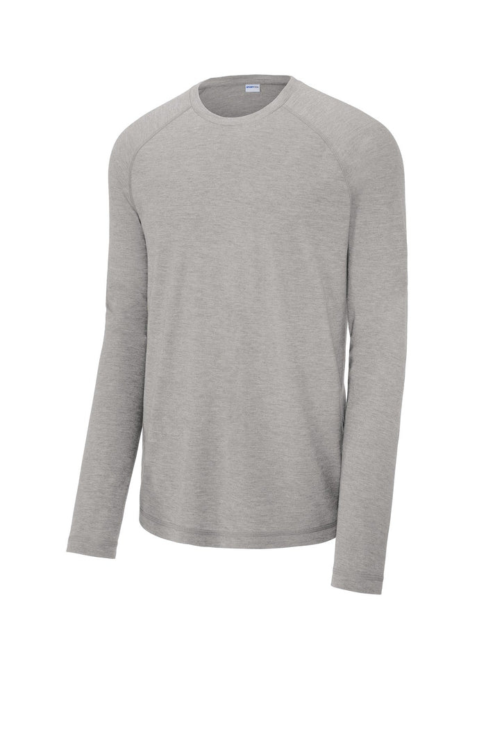 Sport-Tek ST400LS PosiCharge  Long Sleeve Tri-Blend Wicking Raglan Tee
