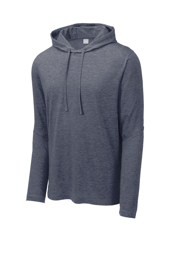 Sport-Tek ST406 PosiCharge  Tri-Blend Wicking Long Sleeve Hoodie