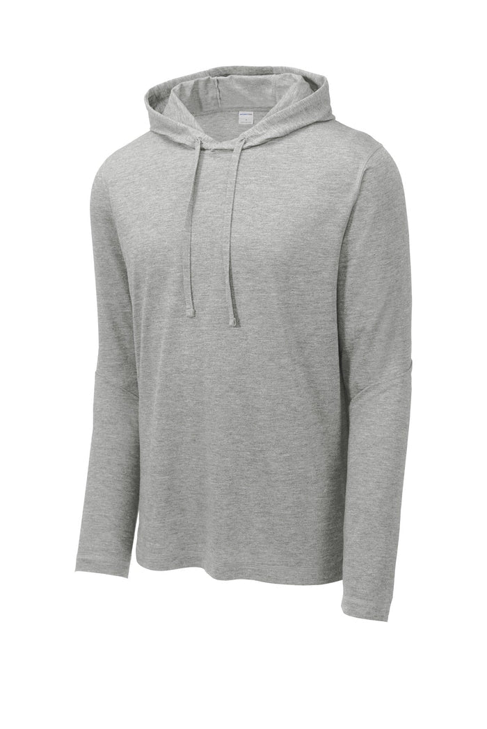 Sport-Tek ST406 PosiCharge  Tri-Blend Wicking Long Sleeve Hoodie