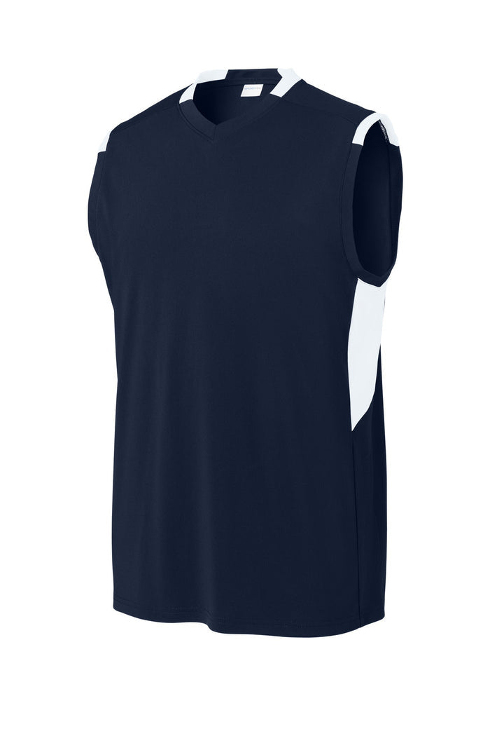 Sport-Tek ST441 Club Sleeveless V-Neck