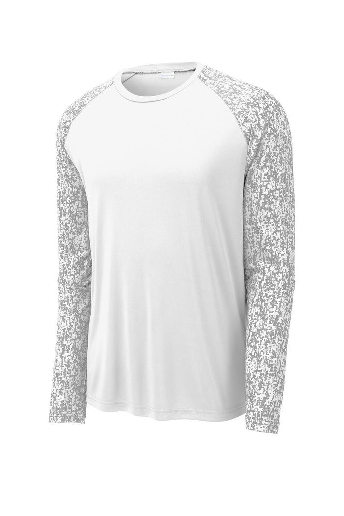 Sport-Tek ST460LS Long Sleeve Digi Camo Tee