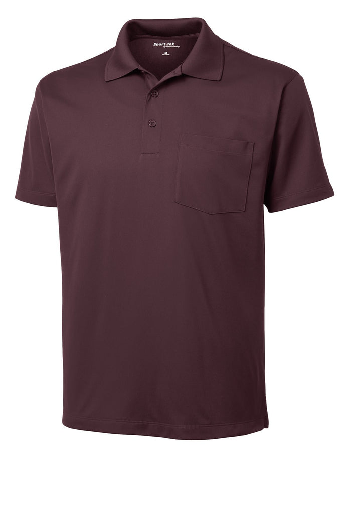 Sport-Tek ST651 Micropique Sport-Wick Pocket Polo