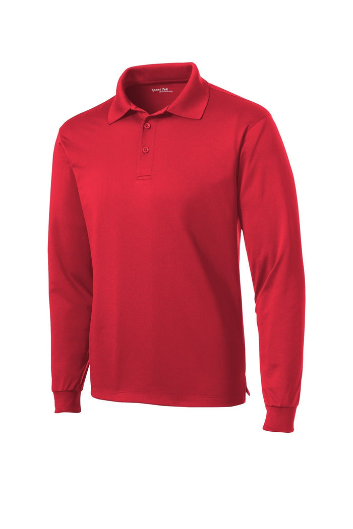 Sport-Tek ST657 Long Sleeve Micropique Sport-Wick Polo