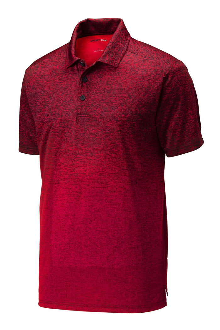 Sport-Tek ST671 Ombre Heather Polo