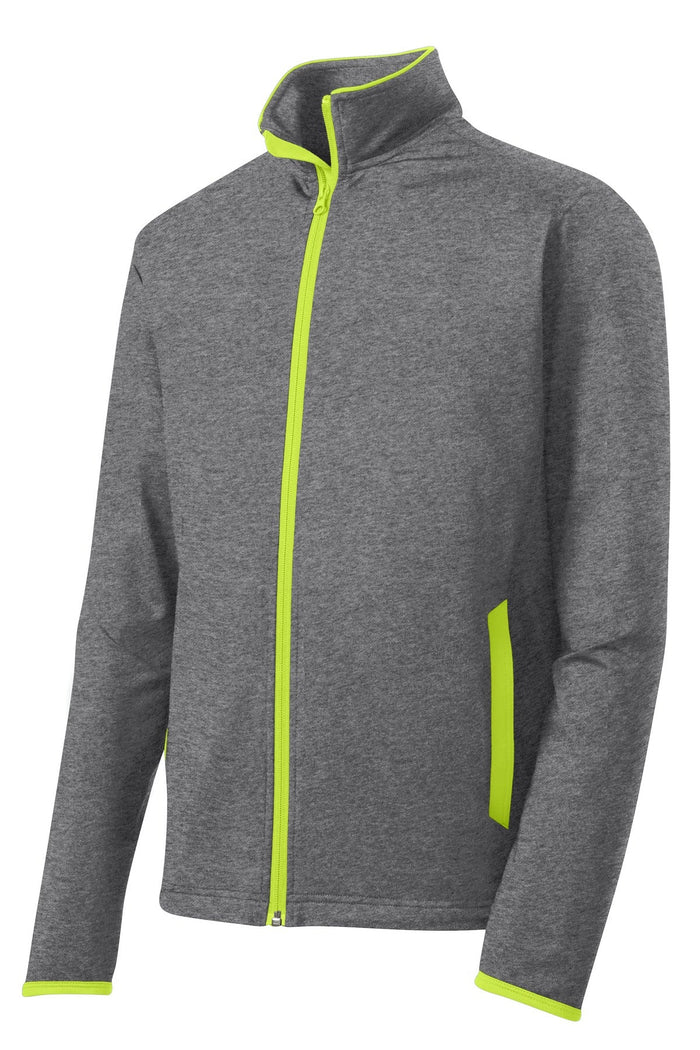 Sport-Tek ST853 Sport-Wick Stretch Contrast Full-Zip Jacket