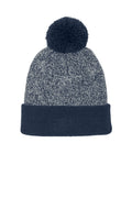 Sport-Tek STC68 Halftime Heather Pom Beanie