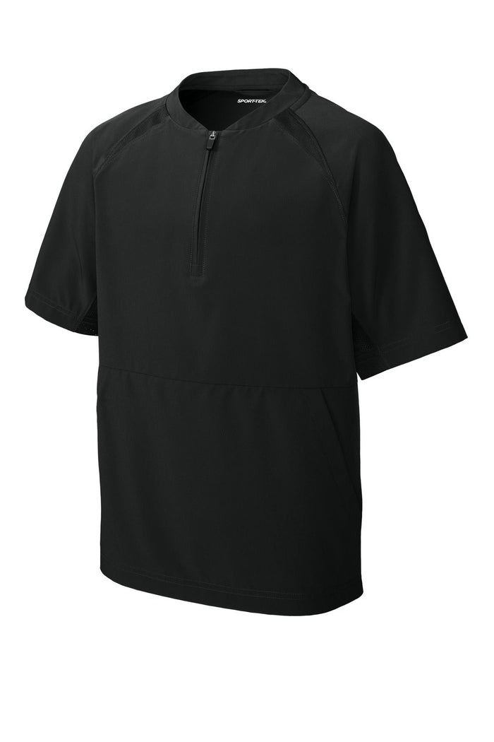 Sport-Tek YJST489 Youth Repeat 1/2-Zip Short Sleeve Jacket