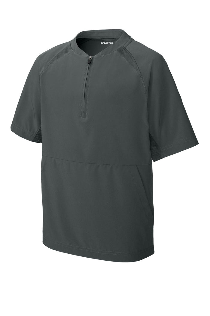 Sport-Tek YJST489 Youth Repeat 1/2-Zip Short Sleeve Jacket