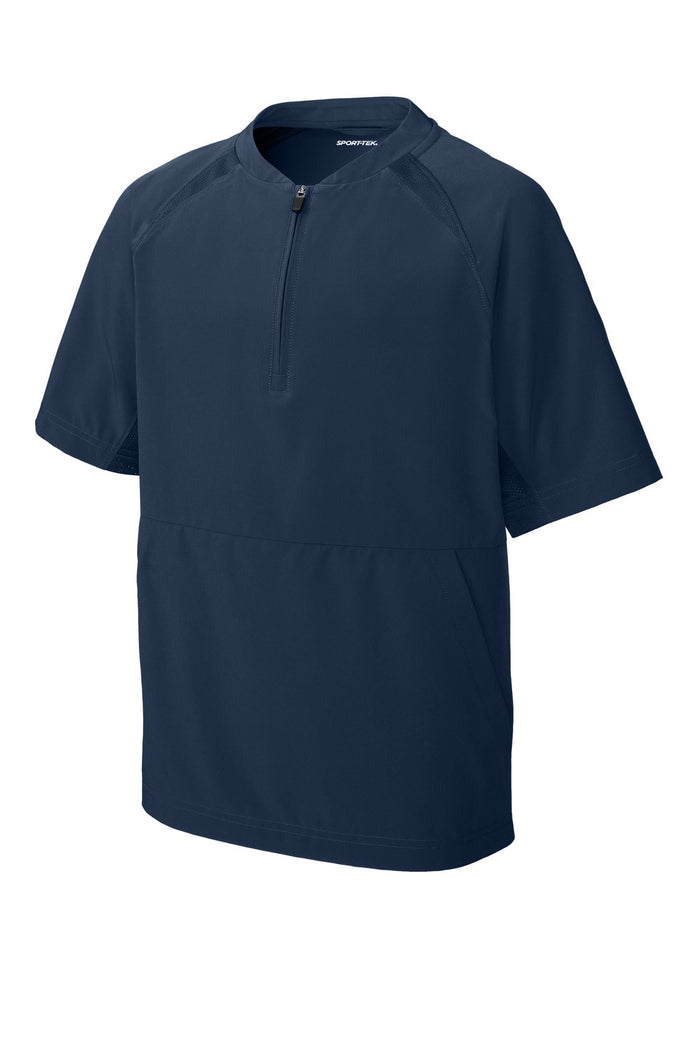 Sport-Tek YJST489 Youth Repeat 1/2-Zip Short Sleeve Jacket