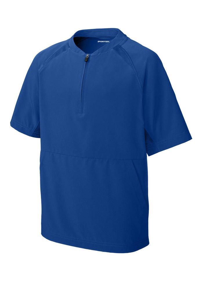 Sport-Tek YJST489 Youth Repeat 1/2-Zip Short Sleeve Jacket