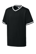 Sport-Tek YST221 Youth Tough Mesh V-Neck Baseball Jersey