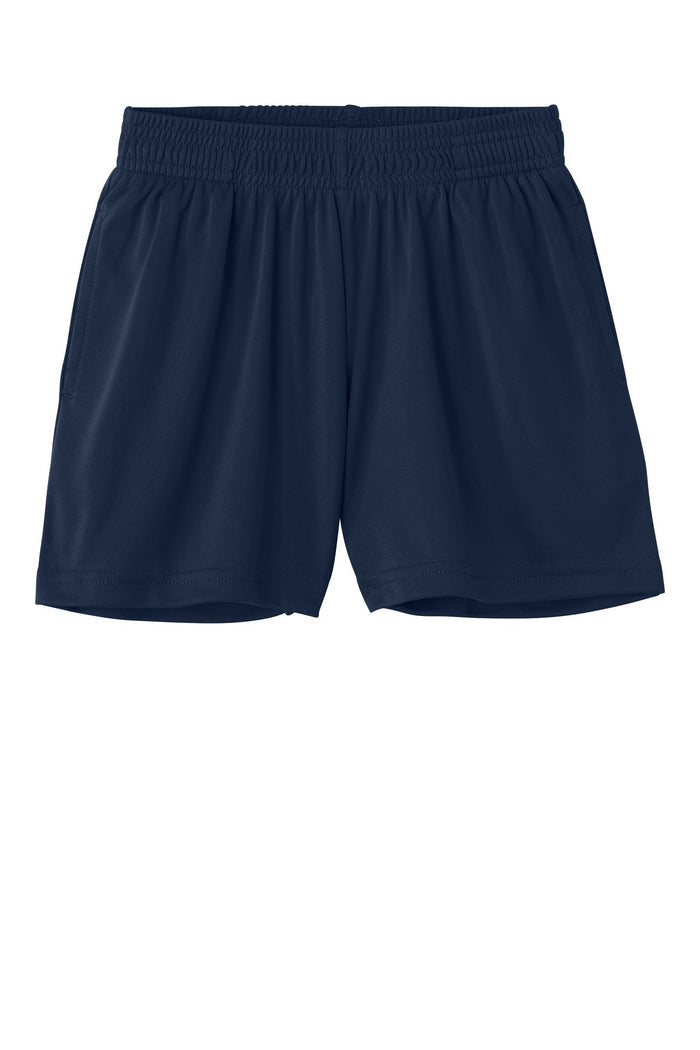 Sport-Tek YST349P Youth PosiCharge Competitor 5  Pocketed Short