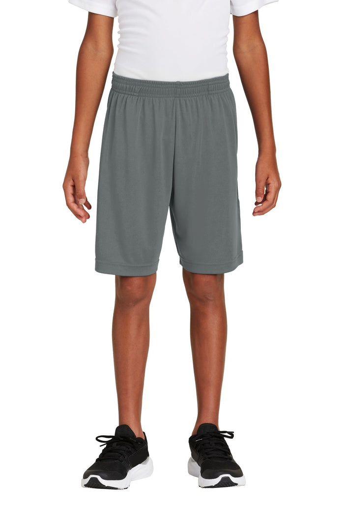Sport-Tek YST355P Youth PosiCharge  Competitor  Pocketed Short