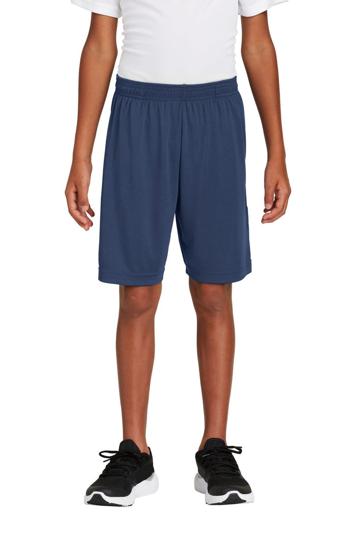 Sport-Tek YST355P Youth PosiCharge  Competitor  Pocketed Short