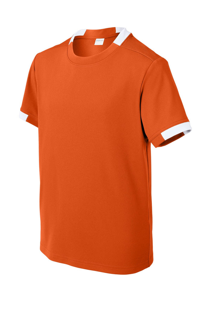 Sport-Tek YST440 Youth Club Short Sleeve Crew
