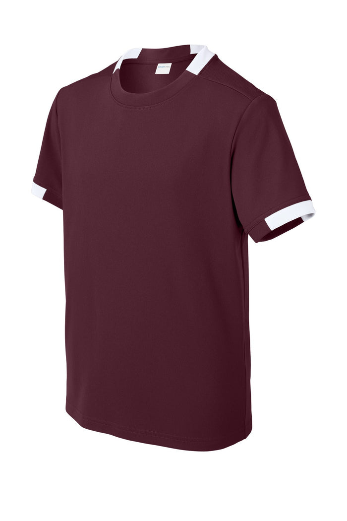 Maroon/ White / XS