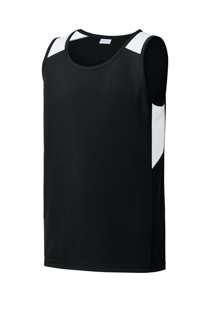 Sport-Tek YST446 Youth Club Track Tank