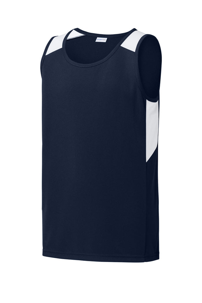 Sport-Tek YST446 Youth Club Track Tank