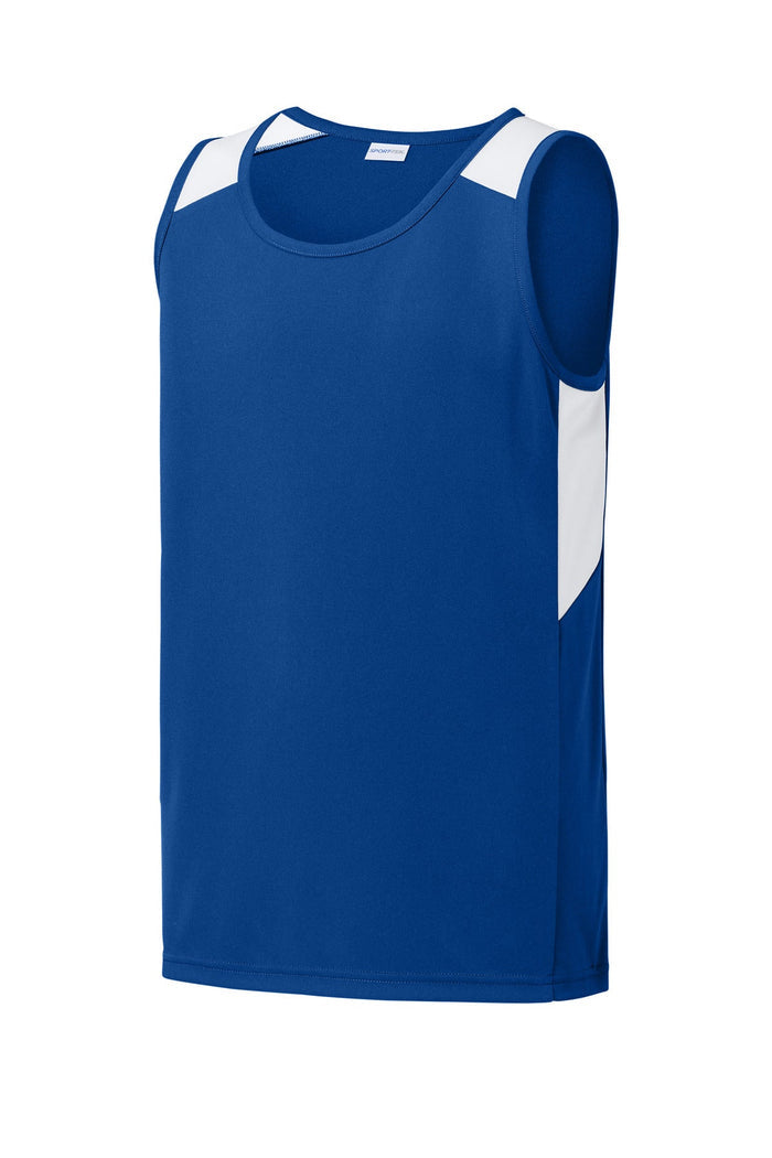 Sport-Tek YST446 Youth Club Track Tank