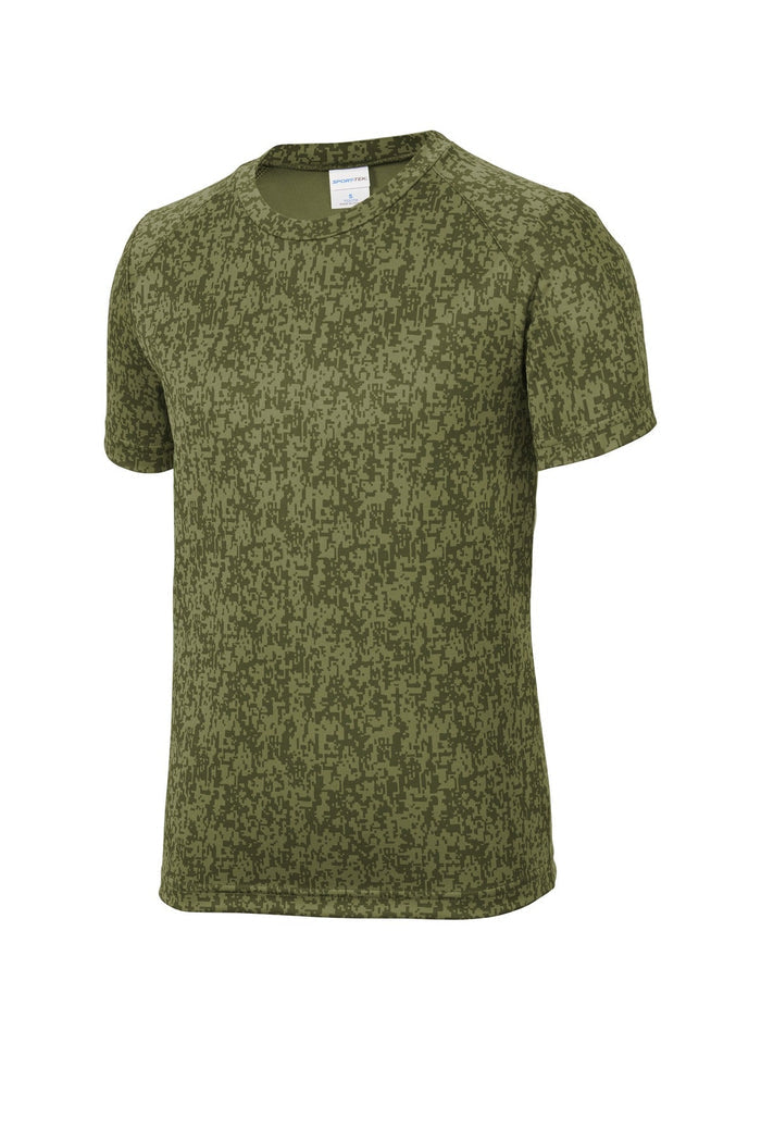 Sport-Tek YST460 Youth Digi Camo Tee