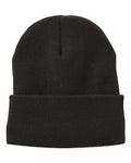 "Sportsman SP12JL 12" Jersey Lined Cuffed Beanie" - Ninja Transfers