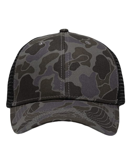 Sportsman SP1450 Traditional Lo - Pro Mesh Back Trucker Fit Cap - Ninja Transfers