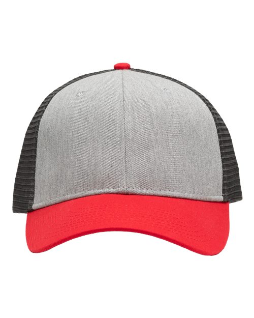 Heather Grey/ Charcoal/ Red / OS