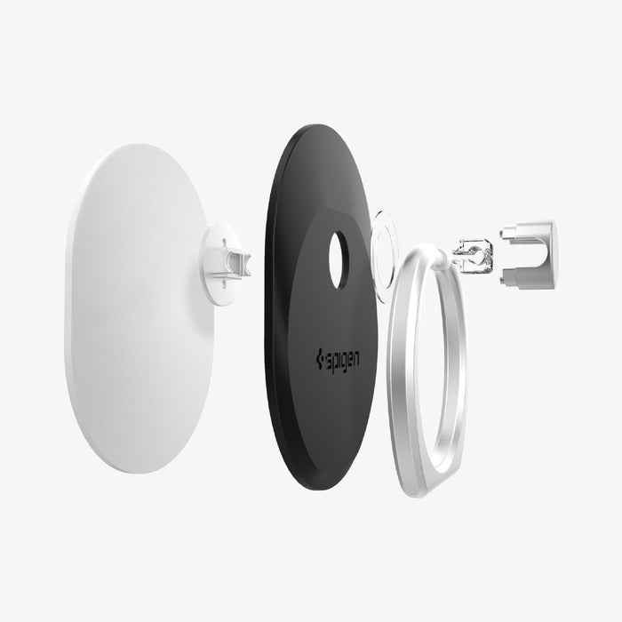 SGP11845 - Style Ring in black showing the multiple layers of ring