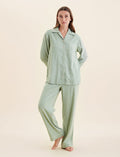 Super Soft Brushed Herringbone PJ Set