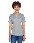 Team 365 TT11HW Ladies' Sonic Heather Performance T-Shirt - Ninja Transfers