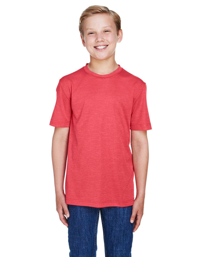 Team 365 TT11HY Youth Sonic Heather Performance T-Shirt - Ninja Transfers