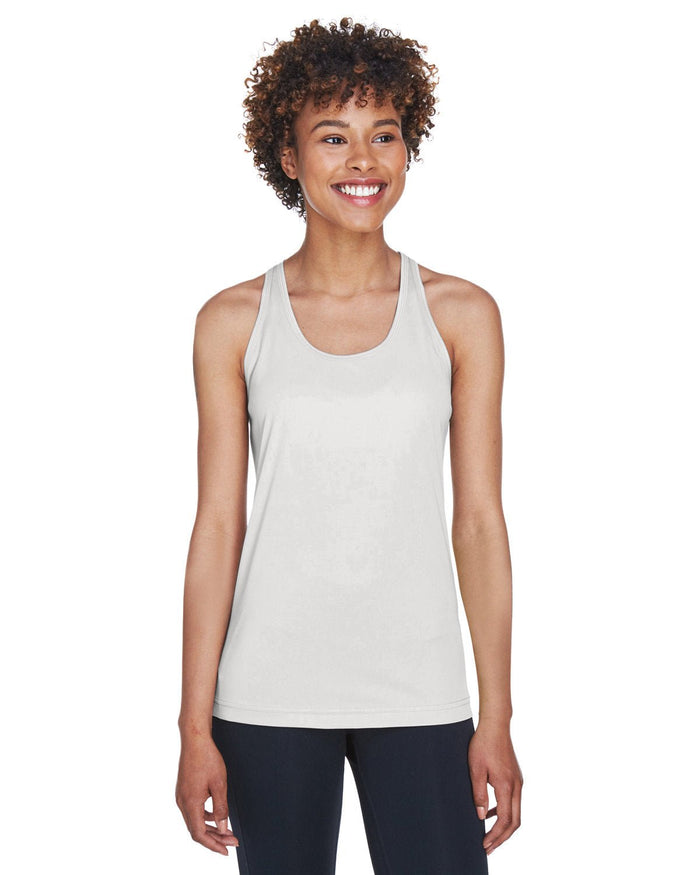 Team 365 TT11WRC Ladies' Zone Performance Racerback Tank - Ninja Transfers