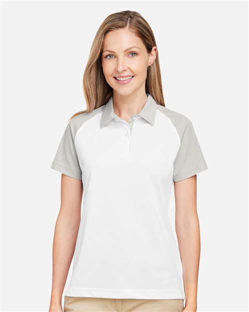 Team 365 TT21CW Women's Command Snag-Protection Colorblock Polo