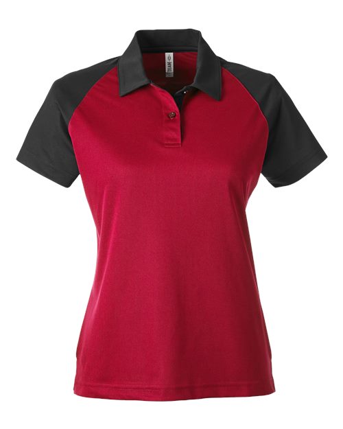Team 365 TT21CW Women's Command Snag-Protection Colorblock Polo