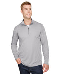 Team 365 TT31H Men's Zone Sonic Heather Performance Quarter - Zip - Ninja Transfers