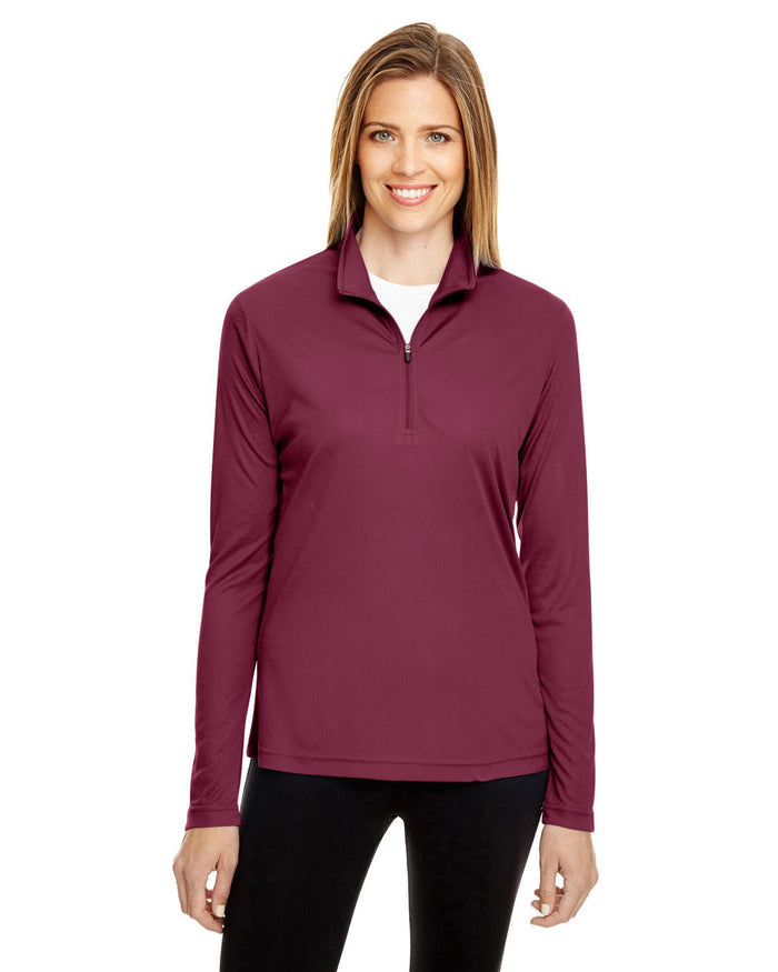 Team 365 TT31W Ladies' Zone Performance Quarter - Zip - Ninja Transfers