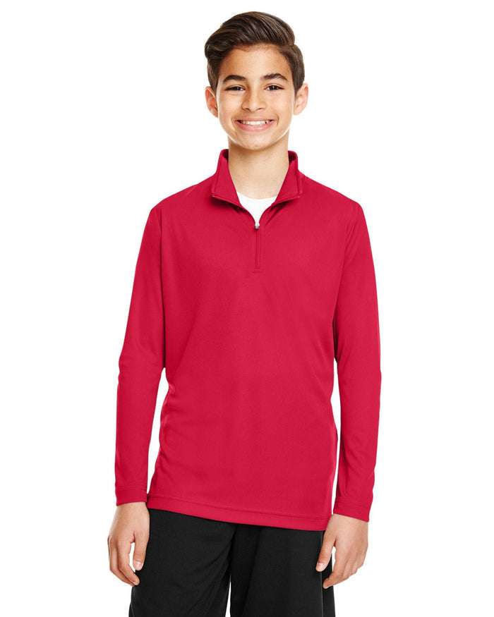 Team 365 TT31Y Youth Zone Performance Quarter - Zip - Ninja Transfers