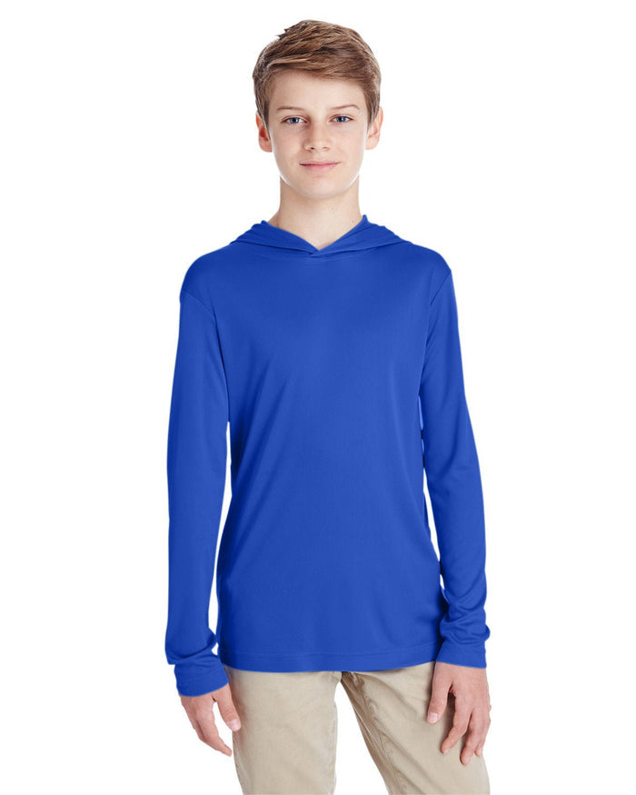 Team 365 TT41Y Youth Zone Performance Hoodie - Ninja Transfers