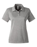 Team 365 TT51HW Women's Zone Sonic Heather Performance Polo