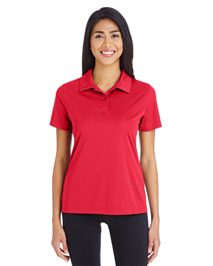 Team 365 TT51W Ladies' Zone Performance Polo - Ninja Transfers