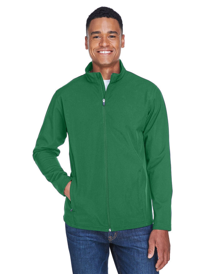 Team 365 TT80 Men's Leader Soft Shell Jacket - Ninja Transfers