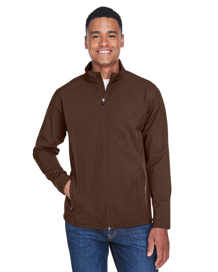 Team 365 TT80 Men's Leader Soft Shell Jacket - Ninja Transfers