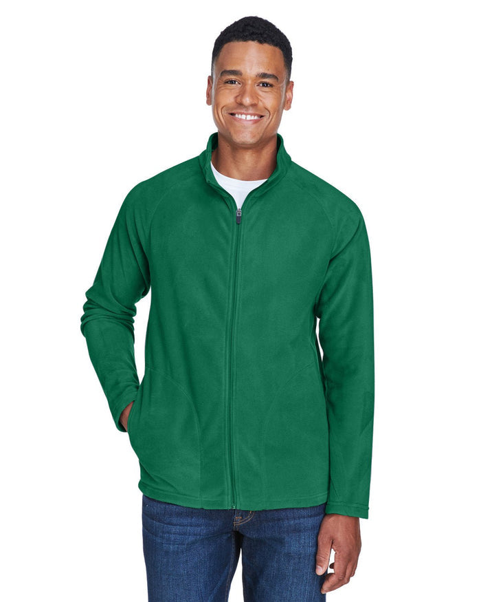 Team 365 TT90 Men's Campus Microfleece Jacket - Ninja Transfers