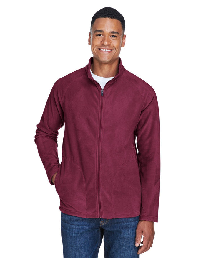 Team 365 TT90 Men's Campus Microfleece Jacket - Ninja Transfers
